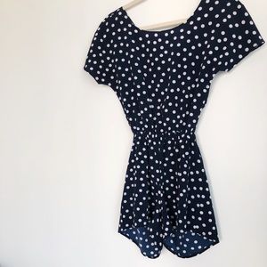 Urban Outfitters open back playsuit